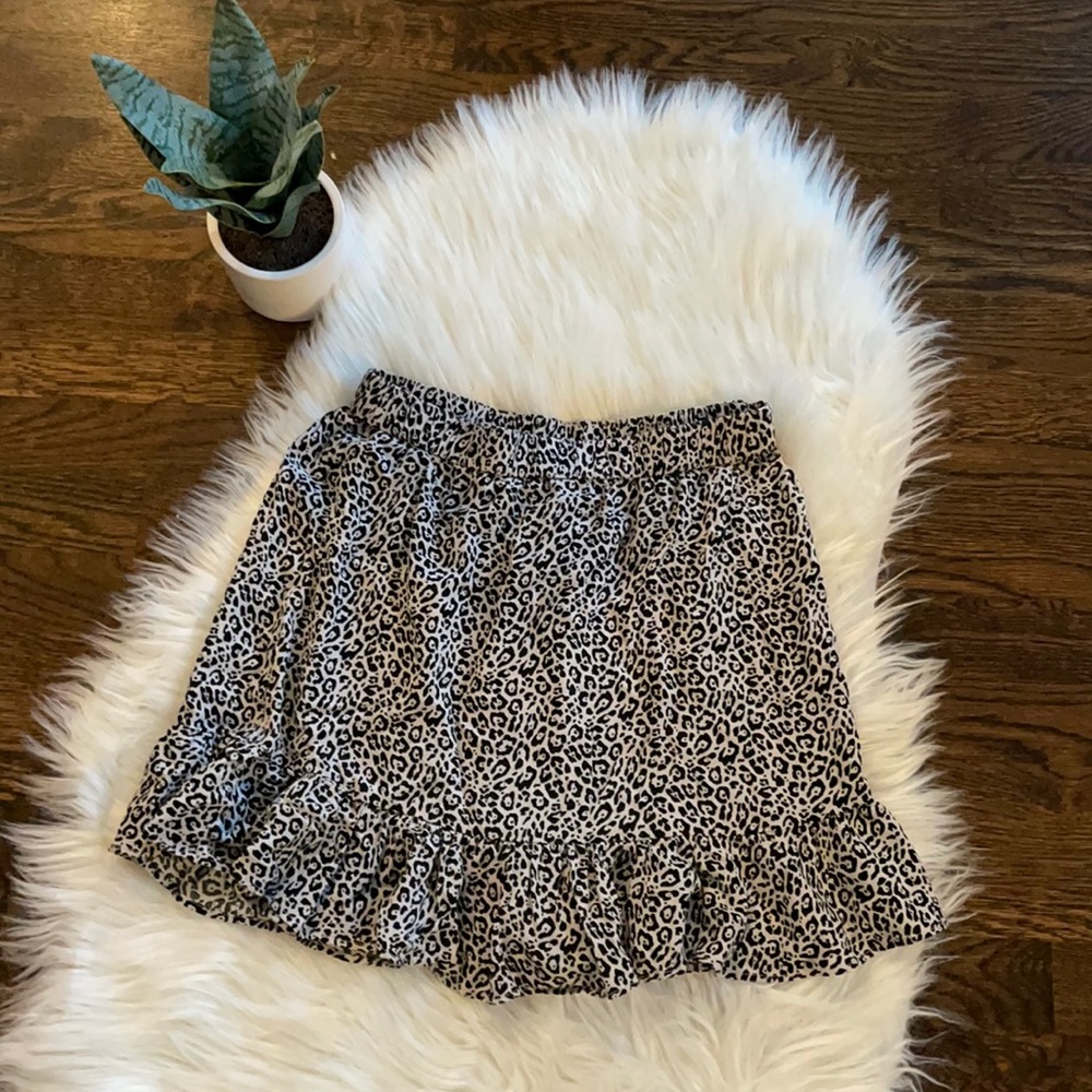 Animal Print Skirt